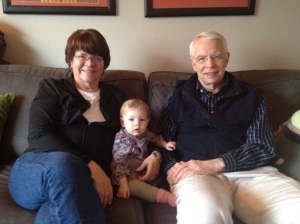Grandma and Grandpa's visit